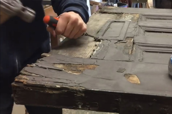 Bell Gardens-wooden-door-repair